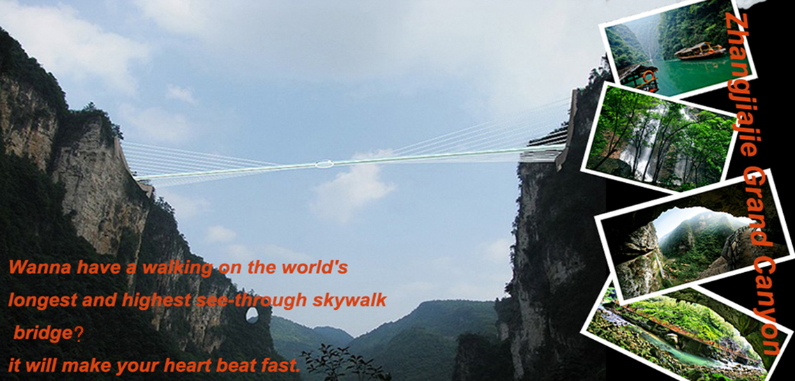 4-Day Tour in Zhangjiajie National Forest Park&Grand Canyon